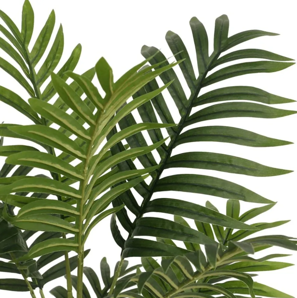 vidaXL Palmier artificiel avec 3 troncs vert 85 cm PP