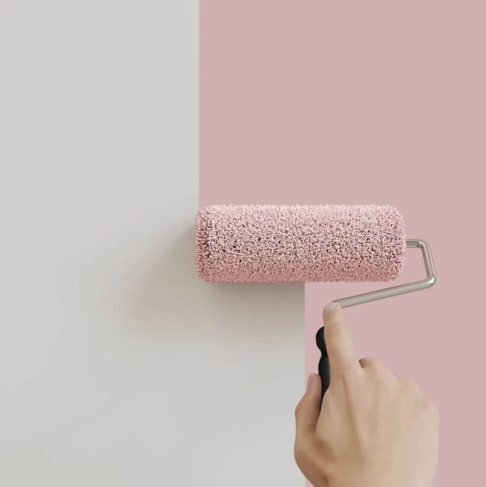 vidaXL Peinture murale Rose 2,5 L Impression murale