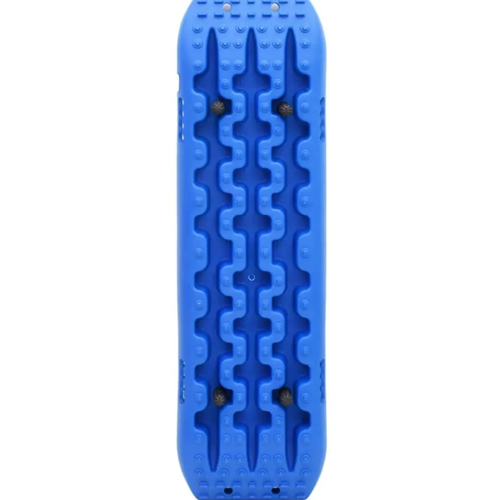 vidaXL Planches de traction 2 pc Bleu 106x30,5x7 cm Nylon