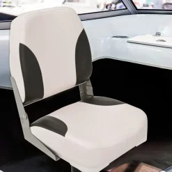 vidaXL Siège de bateau avec piédestal pivotant à 360°
