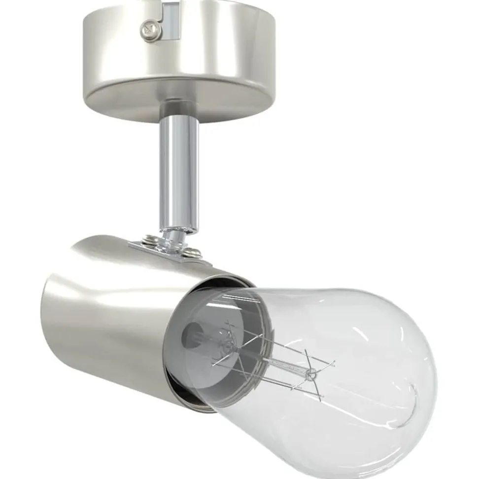 vidaXL Spot de plafond Nickel 6,5 x 6 x 11,5 cm Métal