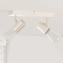 vidaXL Spot de plafond Nickel 26 x 6,5 x 11,5 cm Métal