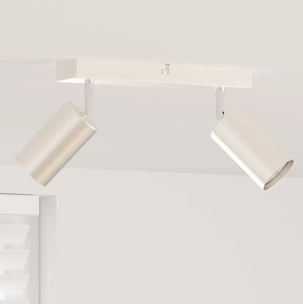 vidaXL Spot de plafond Nickel 26 x 6 x 16 cm Métal