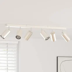 vidaXL Spot de plafond Nickel 73 x 6 x 16 cm Métal