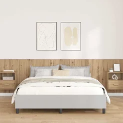 vidaXL Tête de lit avec armoire avec tiroir 3 pcs Chêne artisanal