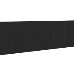 vidaXL Tête de lit Blanc 120x1,5x80 cm Bois d'ingénierie