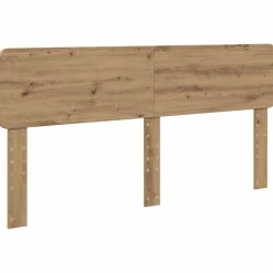vidaXL Tête de lit Chêne artisanal 90 cm Bois d'ingénierie