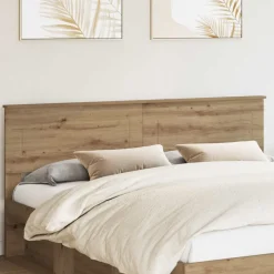 vidaXL Tête de lit Chêne artisanal 90 cm Bois d'ingénierie