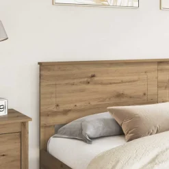 vidaXL Tête de lit Chêne artisanal 90 cm Bois d'ingénierie
