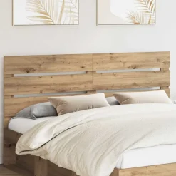 vidaXL Tête de lit Chêne artisanal 100 cm Bois d'ingénierie