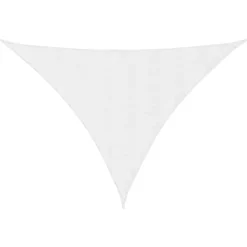 vidaXL Voile de parasol tissu oxford triangulaire 2,5x2,5x3,5 m blanc