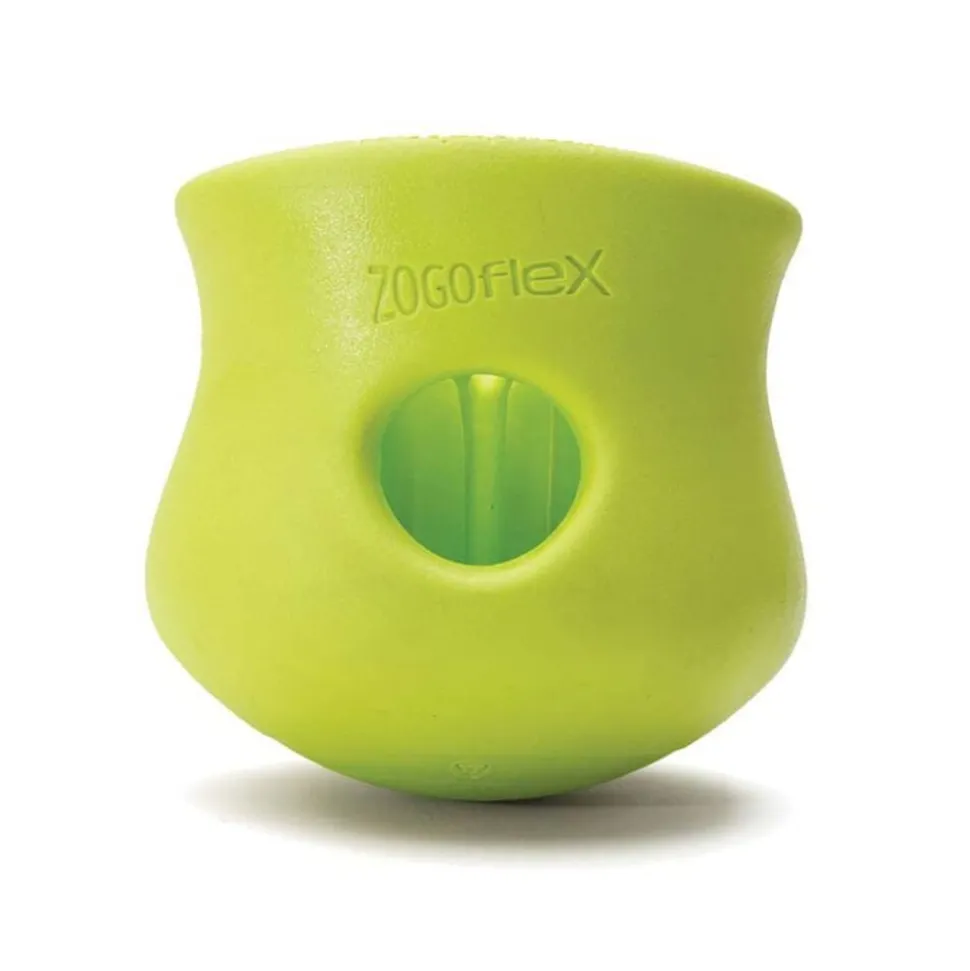 West Paw Jouet pour chiens avec Zogoflex Toppl Vert Granny Smith S